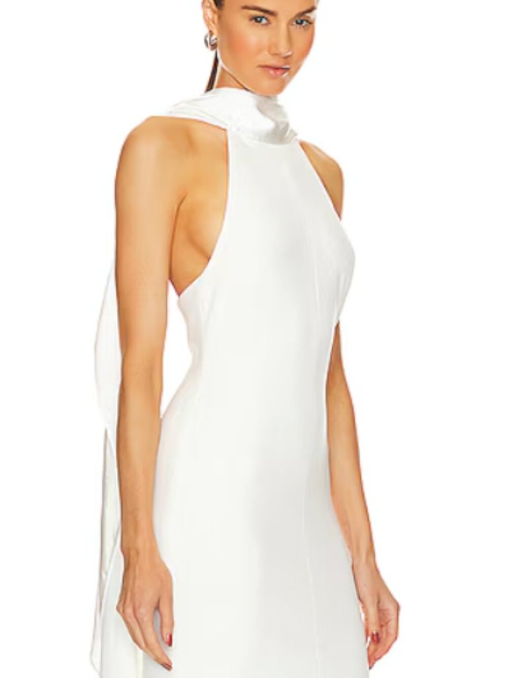 Solace London, The Dahlia Maxi Dress, Cream UK4/US 0